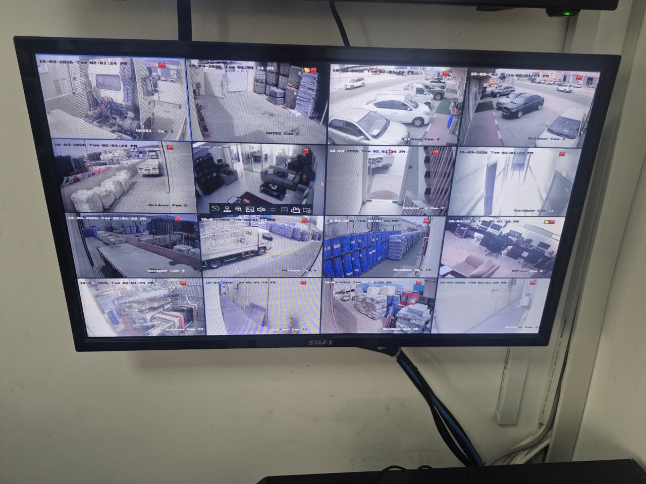 Warehouse and Office CCTV Coverage